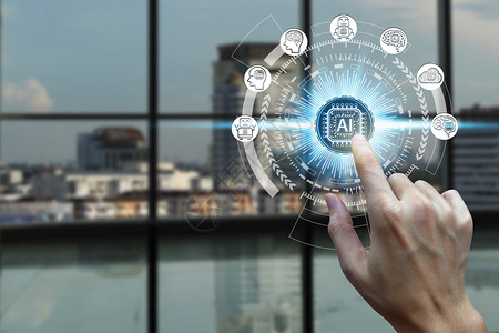 智能之眼 人工智能图标设计背后的科技内涵与视觉语言